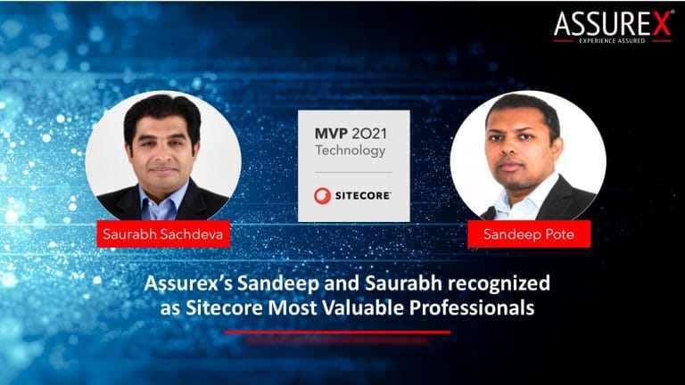Assurex’s Sandeep Pote and Saurabh Sachdeva Named Sitecore Most Valuable Professional