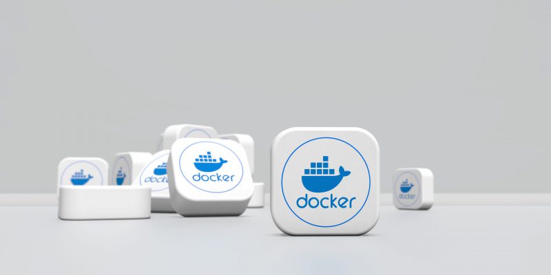docker, social network background design